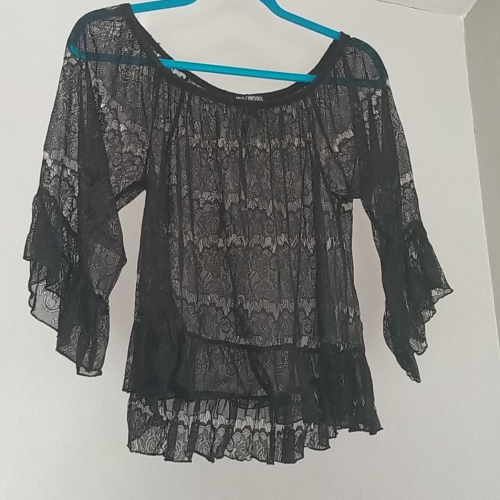 Miss Chievous Lace Blouse